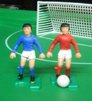 Close up of players