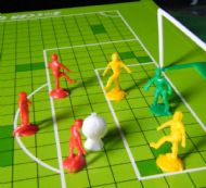 The actual playing pieces