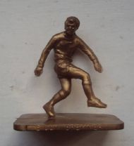 Total Petrol gold football figures set